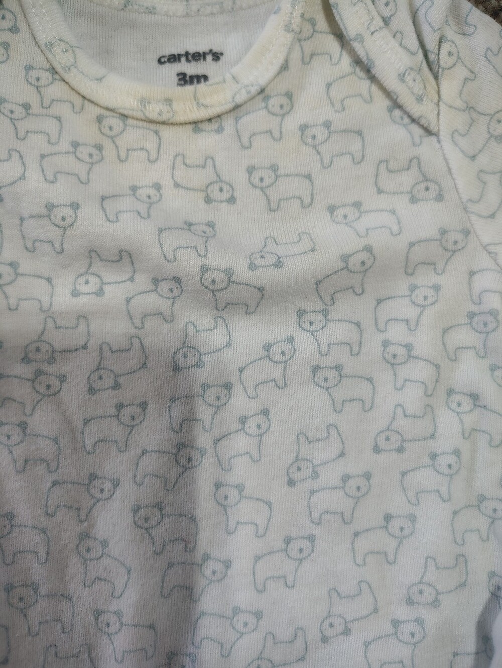 Carter's Gerber Child of Mine Small Wonders Baby Boy Bodysuit Lot 5pc 0-6M - Picture 5 of 11